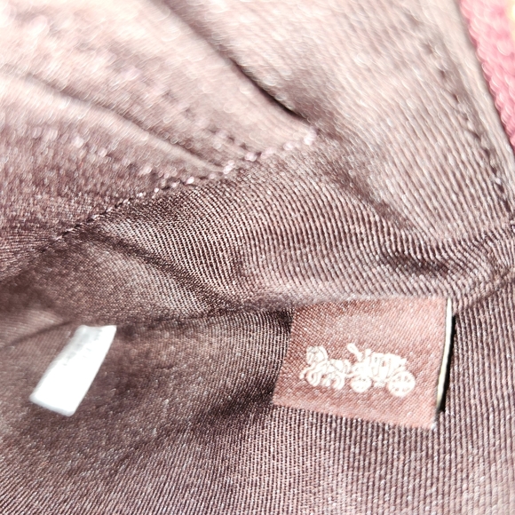 Coach Glitter Corner Zip Wristlet - Picture 6 of 7